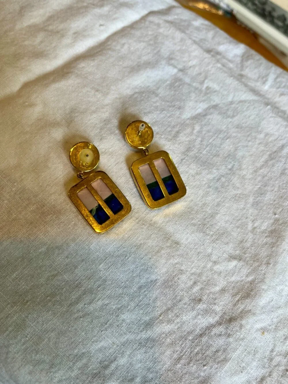 Lizzie Fortunato "Fresco" earrings in colorblock - Picture 4 of 4